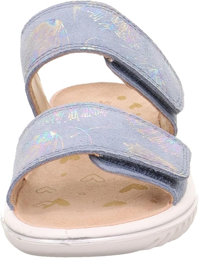 Superfit Mädchen Sparkle Sandale 25 EU Blau 8000, 25 EU Blau 8000