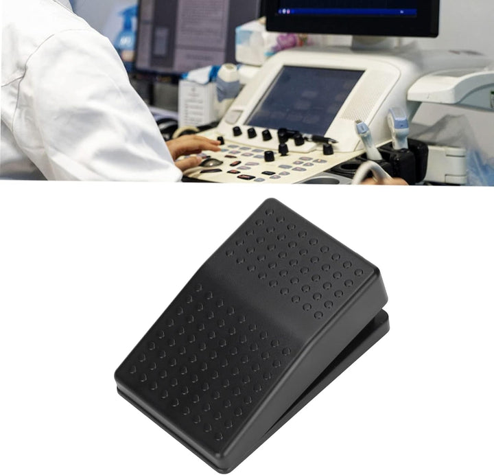 Annadue USB Einzel Fussschalter Aktion Schalter Tastaturpedal, Mechanischer USB Einzelpedalschalter,