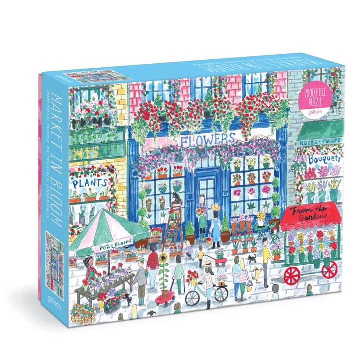 Michael Storrings Market in Bloom Puzzle: 2000 Pieces