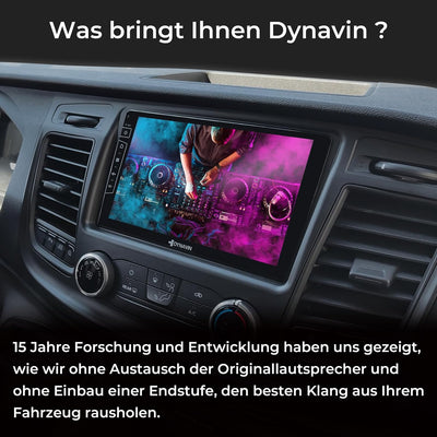 DYNAVIN Android Autoradio Navi für Ford Transit ab 2019: 9 Zoll OEM Radio mit DAB+, Kompatibel mit W