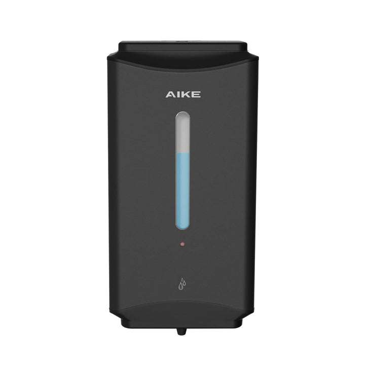 AIKE Kommerzielle Wandhalterung Automatischer Flüssigseifenspender Edelstahl-Finish 1100ml Grosses F
