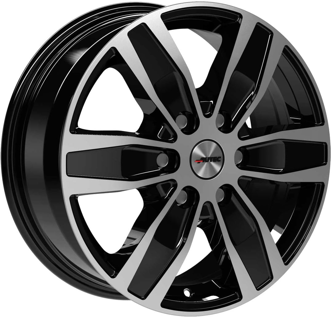 AUTEC Quantro Schwarz poliert 6,5x16 ET56 6x139 Hub Bore 92.40 mm - Alu felgen