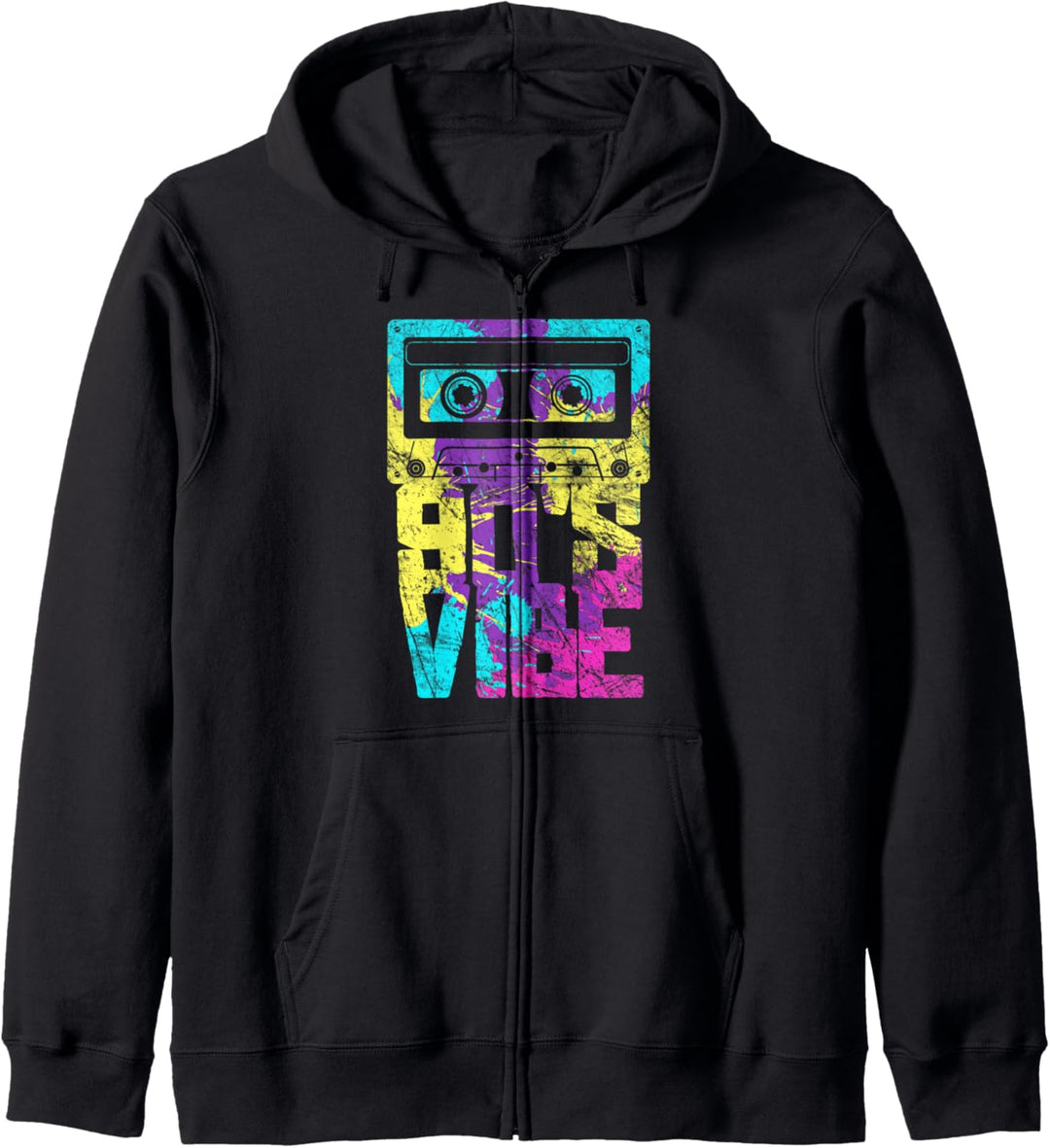 90er Jahre Outfit I Love the 90s Vibe Retro Oldschool Party Kapuzenjacke