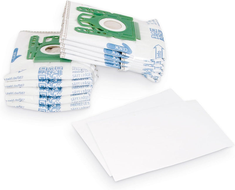 S 67 EcoPor Staubsaugerbeutel, 10 Beutel 10 Pack Staubsaugerbeutel