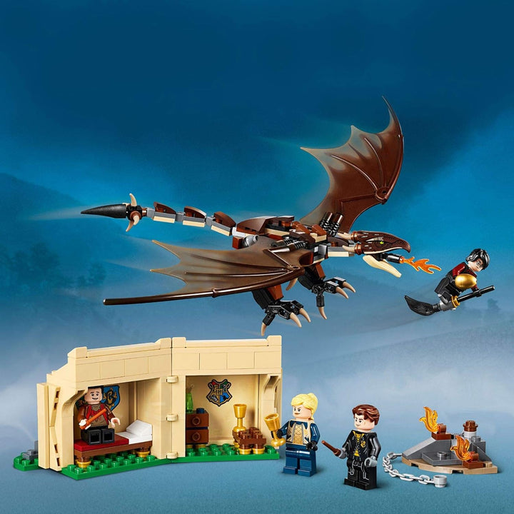 LEGO 75946 Harry Potter Das Trimagische Turnier: der ungarische Hornschwanz Drachenfigur Spielzeug,