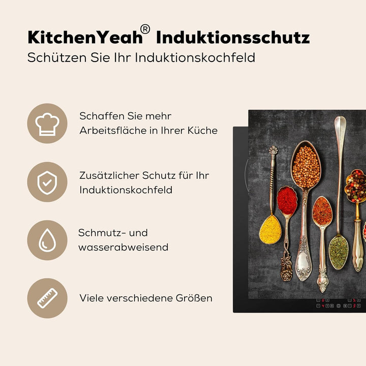 Herdabdeckplatte 70x52 cm Einteilig Ceranfeld Abdeckplatte Küche Deko Ceranfeldabdeckung Herdabdecku