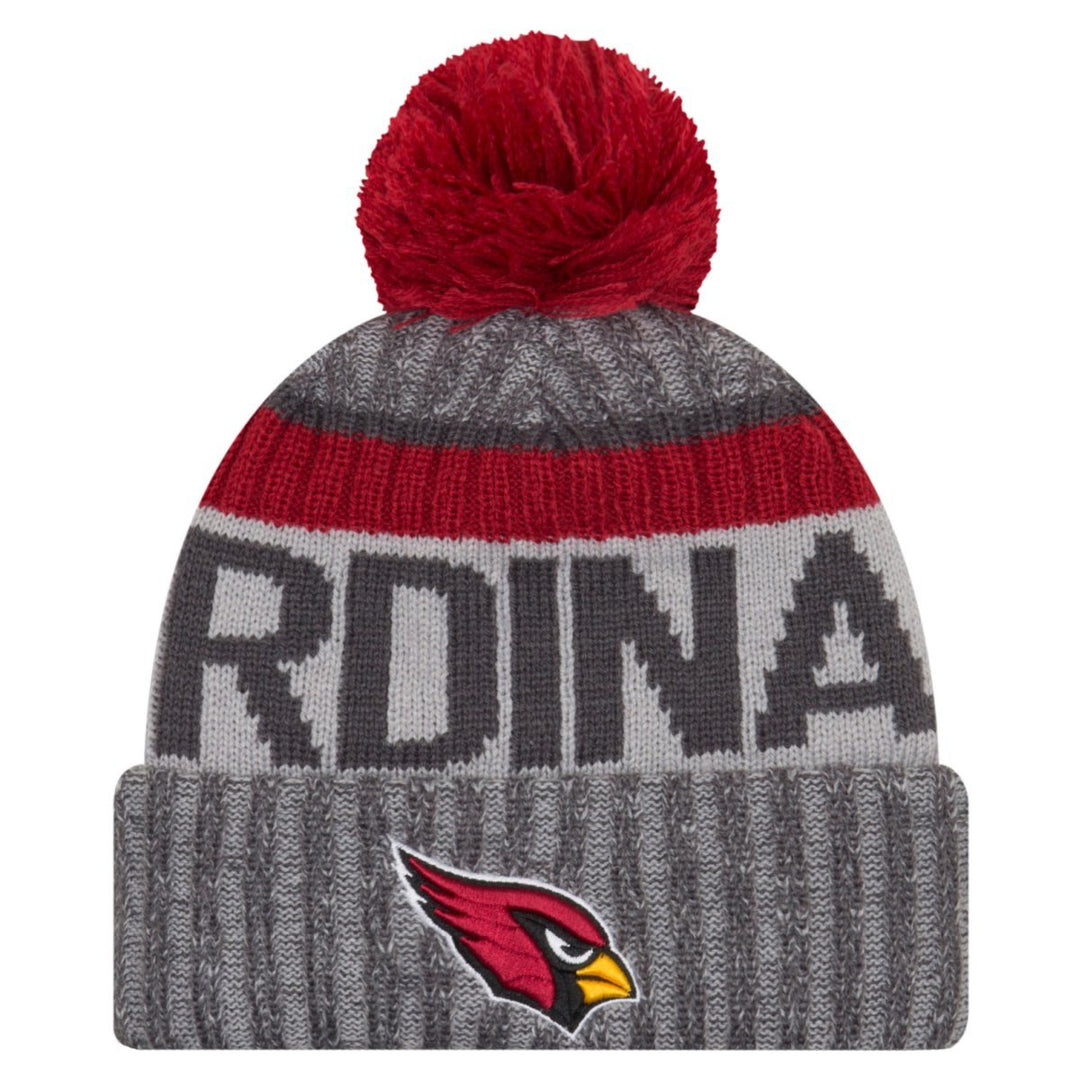 New Era NFL Sideline 2017 Bobble Mütze - Arizona Cardinals