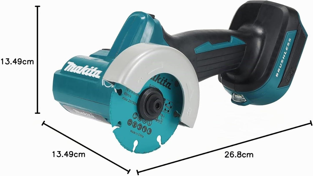 Makita DMC300Z Akku-Winkelschleifer 18V (ohne Akku, ohne Ladegerät)