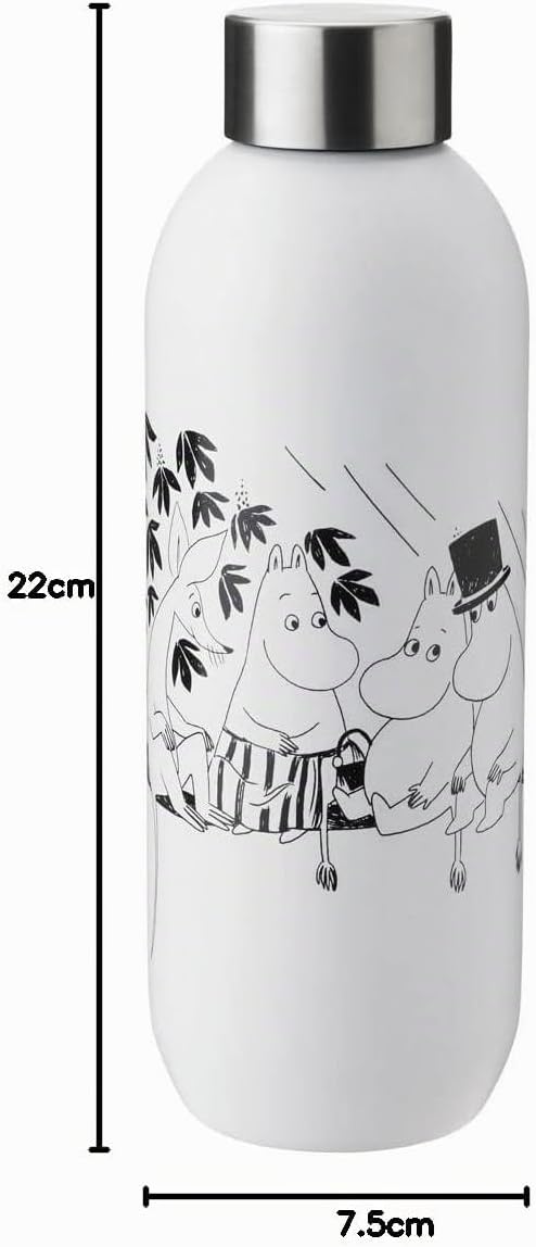 Stelton Thermosflasche Keep Cool - Thermo-Trinkflasche - Doppelwandige Isolierkanne - Moderner Desig