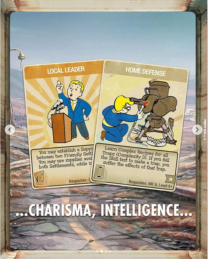 Fallout: Das Rollenspiel Perk Cards 2