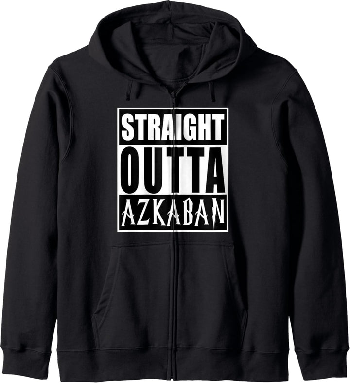 Straight Outta Azkaban Lustige Grafik Kapuzenjacke