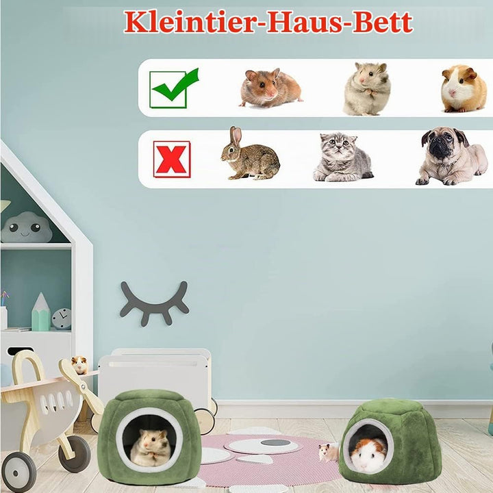 21cm Kleines Haustiernest, Hamster Haus Bett, Chinchilla Kleines Haustierbett, Warmes Haustierbett,