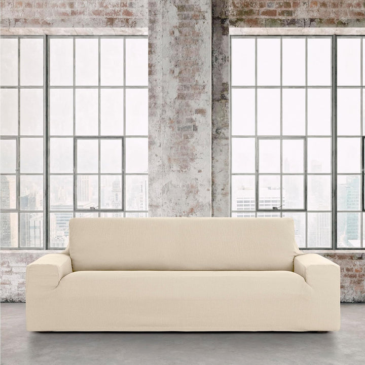 Eysa Ulises elastisch Sofa überwurf 4 sitzer, Polyester-Baumwolle, 00-Ecru, 37 x 11 x 29 cm 37 x 11
