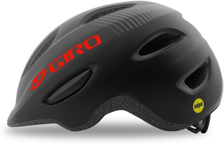 Giro Scamp MIPS Kinder Fahrrad Helm grün 2021 Matte Black 22 S, Matte Black 22 S
