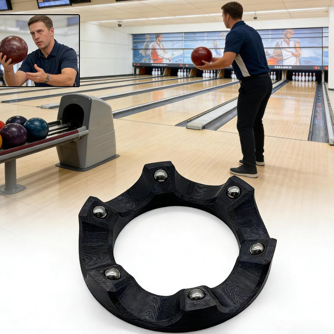 Drehender Bowlingkugel-Cup-Ständer - 360 Grad Drehbar Multifunktions Griff rutschfest | Ersatzbälle