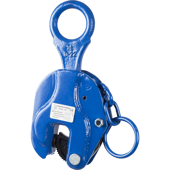 Planeta F00001 Hebeklemme VLC-1 | 1000 kg Tragfähigkeit | 0-22 mm Greifbereich | 3,5 kg Gewicht 1000