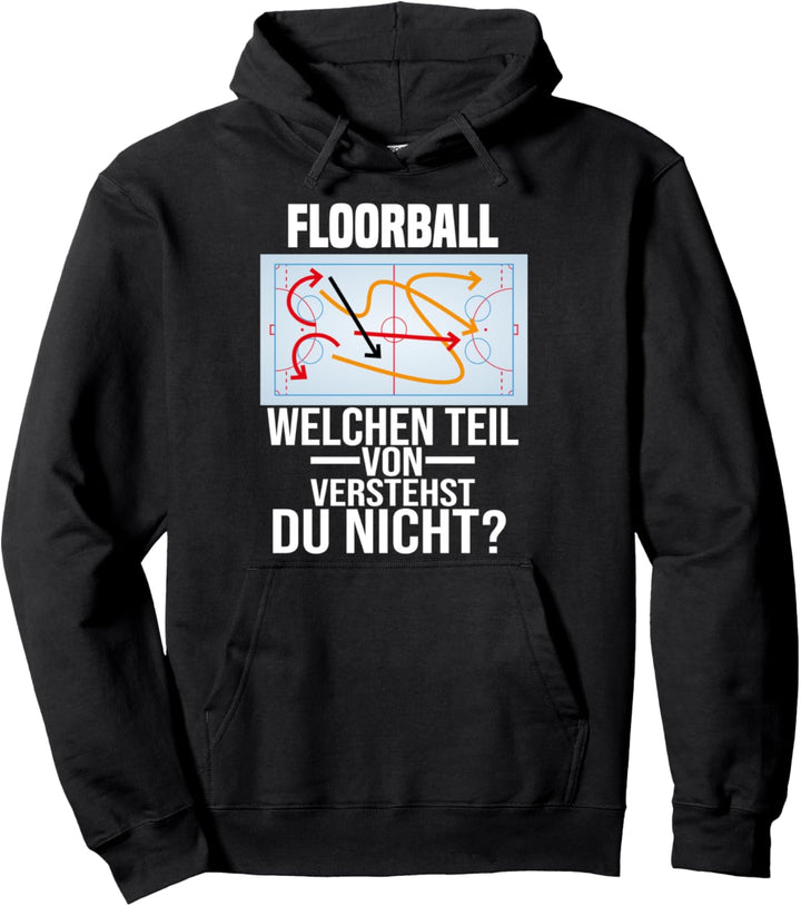 Floorball Unihockey Salibandy Innenbandy Hockey Pullover Hoodie