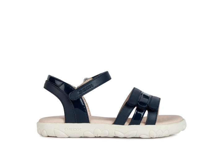 Geox Mädchen J Haiti Girl Sandalen 31 EU Navy, 31 EU Navy