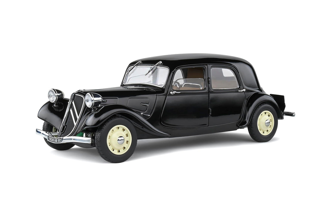 Solido S1800903 421184480-1:18 Citroen Traction (1937) Schwarz