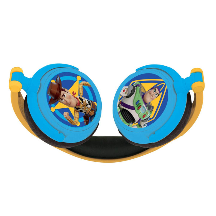 Lexibook Disney Toy Story 4, Woody, Buzz & Forky, Stereokopfhörer, kinderfreundliche Kraft, faltbar
