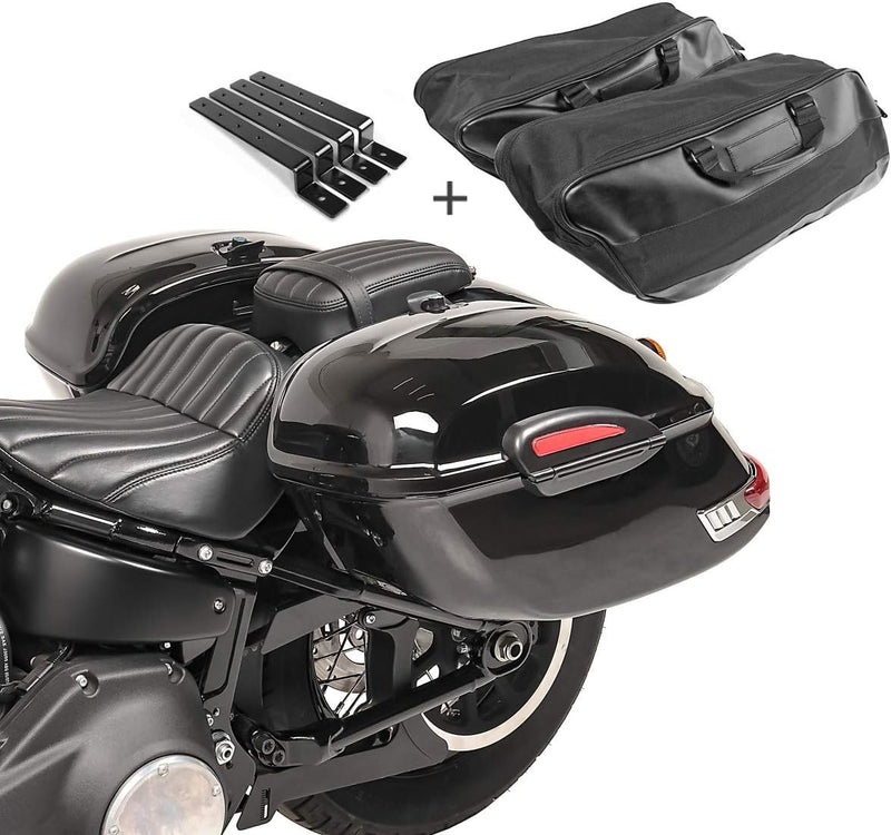 Set Koffer Delaware + Innentaschen kompatibel mit Harley Davidson Touring 94-22