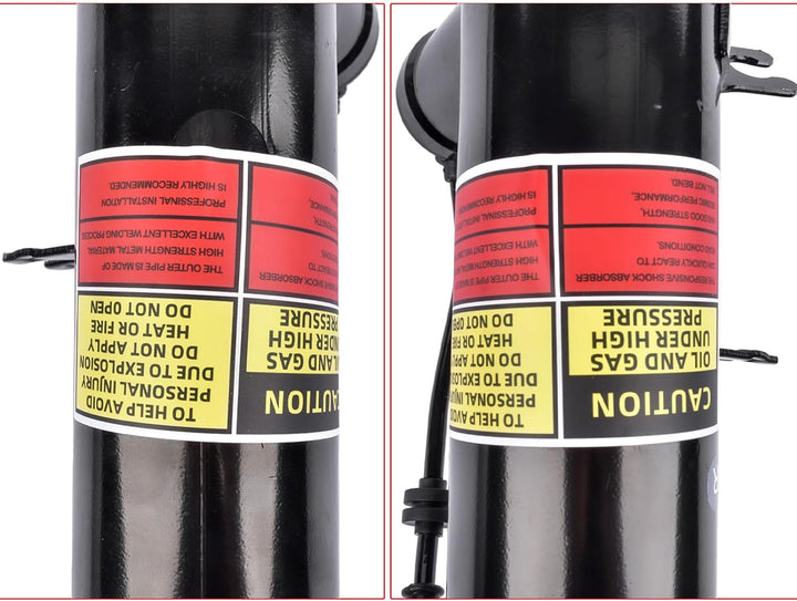 Bisenya Hinten Links und Rechts Luftfederung Stossdämpfer 4F0616031 4F0616032 mit ADS Kompatibel mit