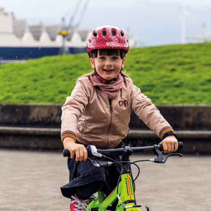 ABUS Kinderhelm Smiley 2.0 - Robuster Fahrradhelm für Mädchen und Jungs S (45-50 cm) turquoise sailo
