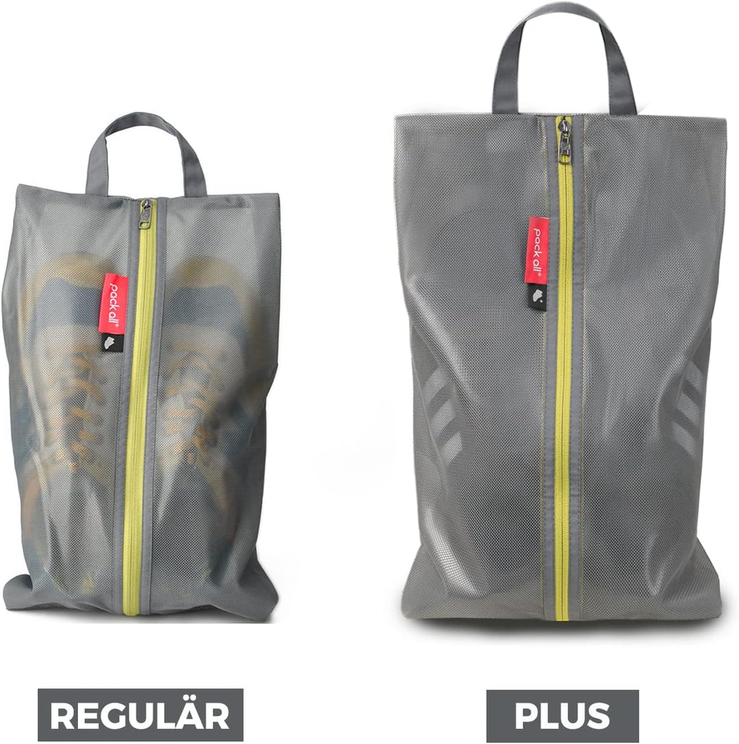 pack all Wasserfeste Reise Schuhbeutel, Schuhorganizer, Schuhtasche mit Reissverschluss, für Männer
