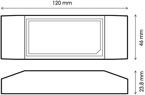 illuburg LED Trafo Dimmbar Dali Push 100mA - 440mA Konstantstrom 10W Flickerfree LED Netzteil Treibe