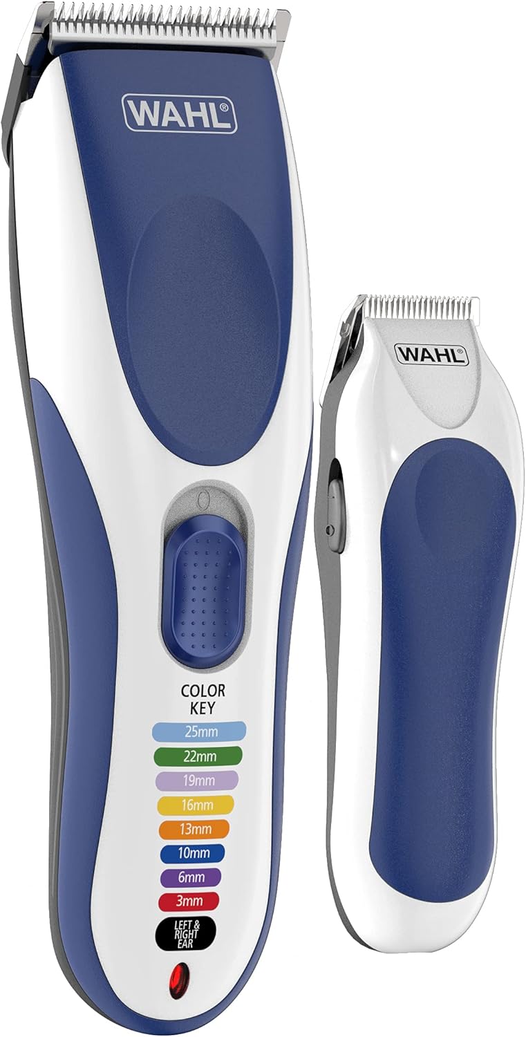 WAHL Color Pro Cordless Haarschneider ideal für Anfänger, clipper, mit/ohne Kabel, selbstschärfende,