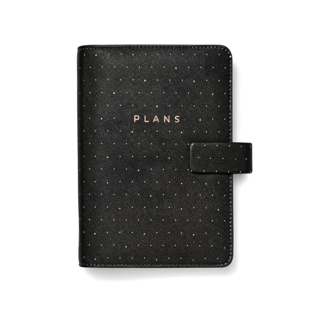 Filofax Moonlight Personal Organiser Black 2023 22-022654, Black