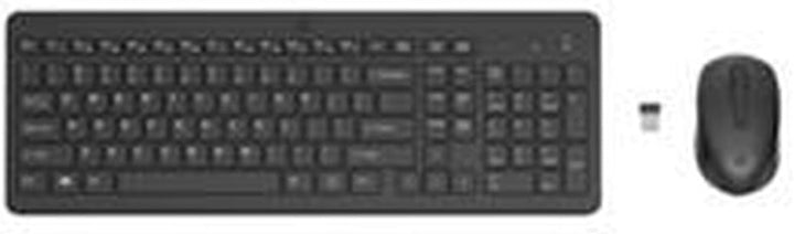 HP Kabellose Tastatur und Maus 330 – (1600 DPI, USB-A, LED-Anzeigen, Tastenkombinationen mit Tastenk