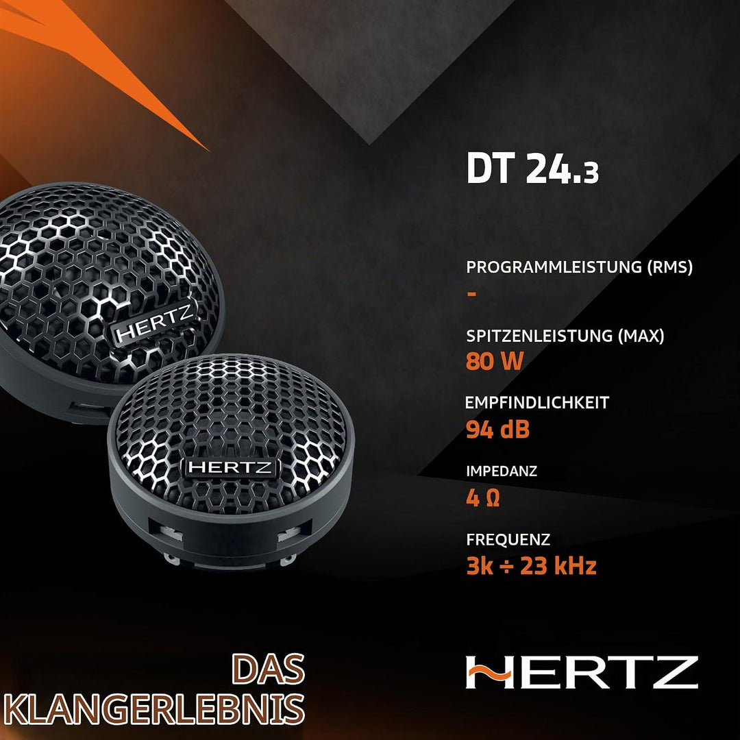 Hertz Dieci DT-24.3 Höchtöner mit Frequenzweichen