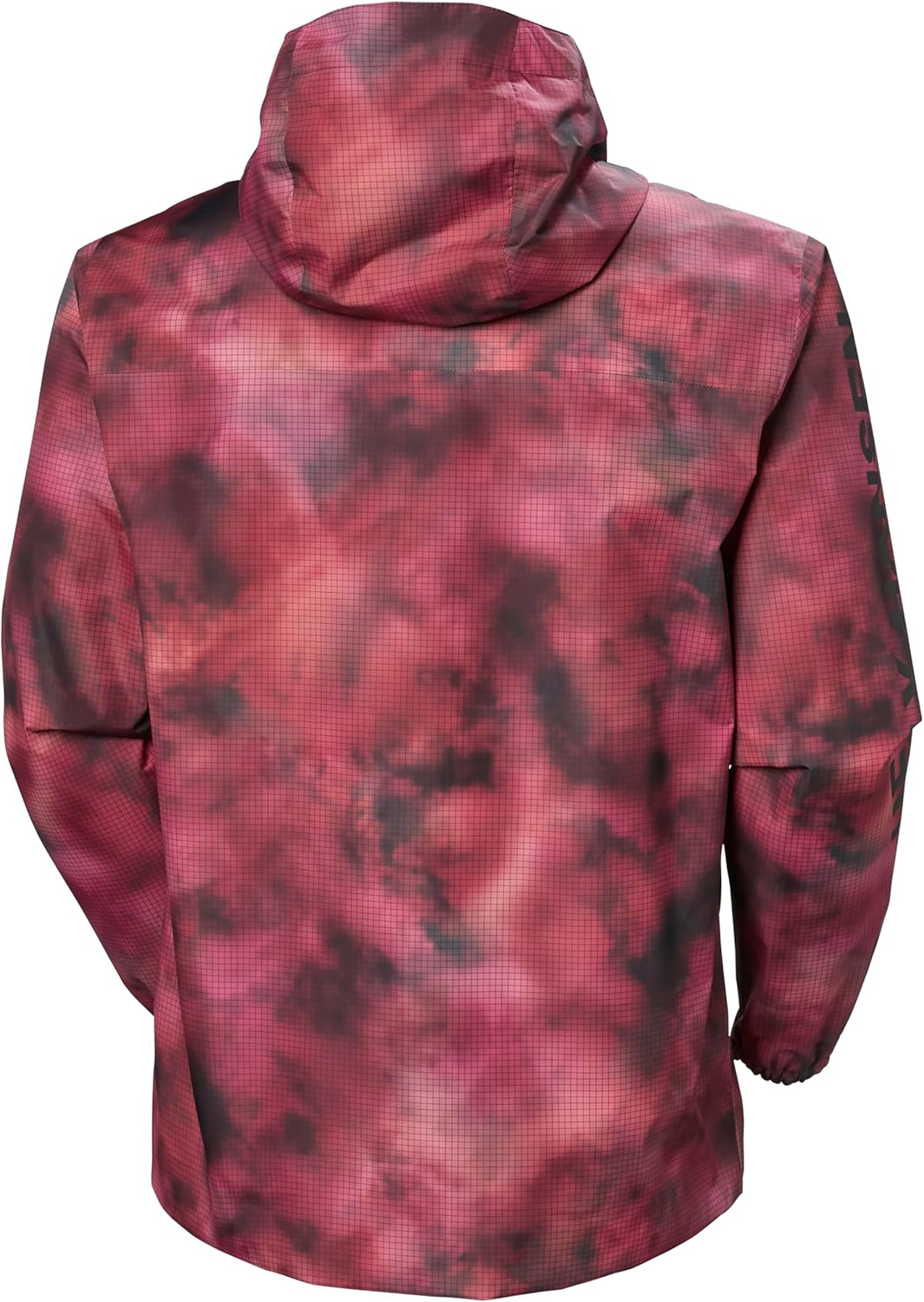 Helly Hansen Herren Loke Shell Wanderjacke M 691 DARK MAGENTA YU SPRAY AOP, M 691 DARK MAGENTA YU SP