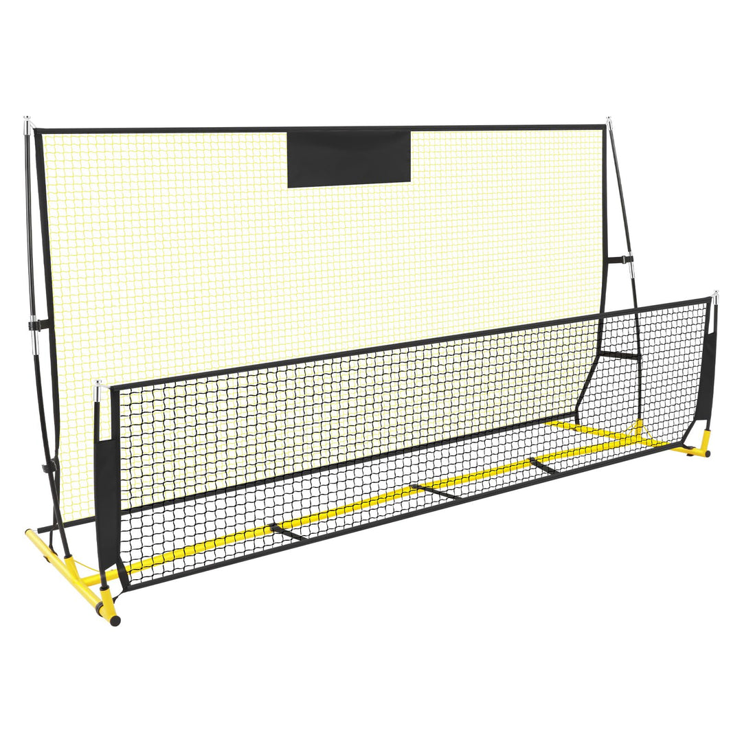 Fussball Rückprallnetz 210x120cm, 2 Netze, Kinder &amp; Erwachsene