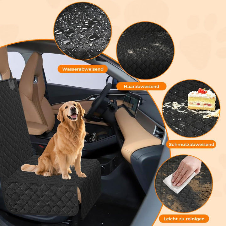 hundedecke Auto rückbank, rutschfeste wasserdichte Autoschondecke Hund Rücksitz, Hundeschutz Auto Rü