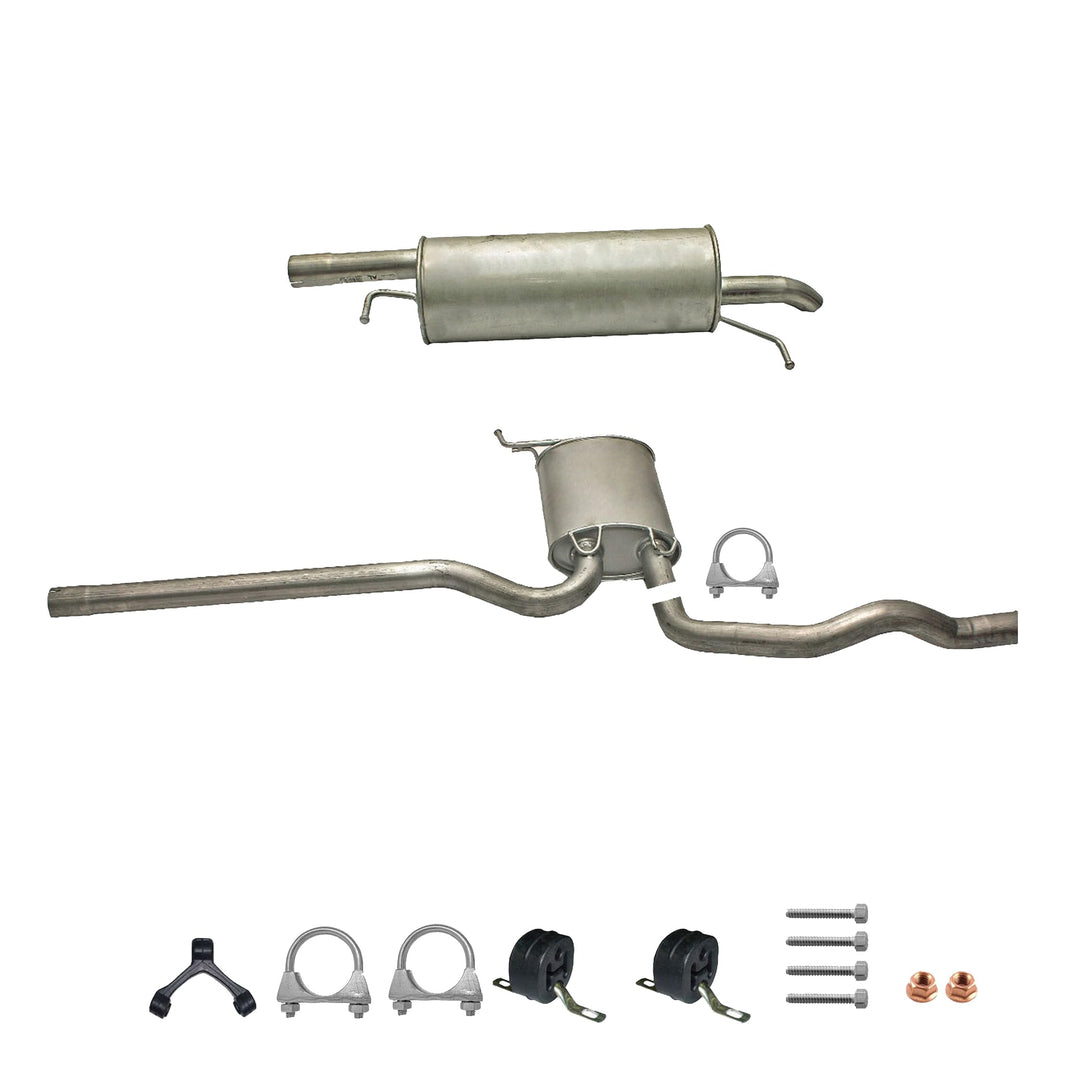 Ferroz Export Ersatz für Auspuffanlage Auspuff VW Passat B5 1.6, auch Variant, mit Anbausatz