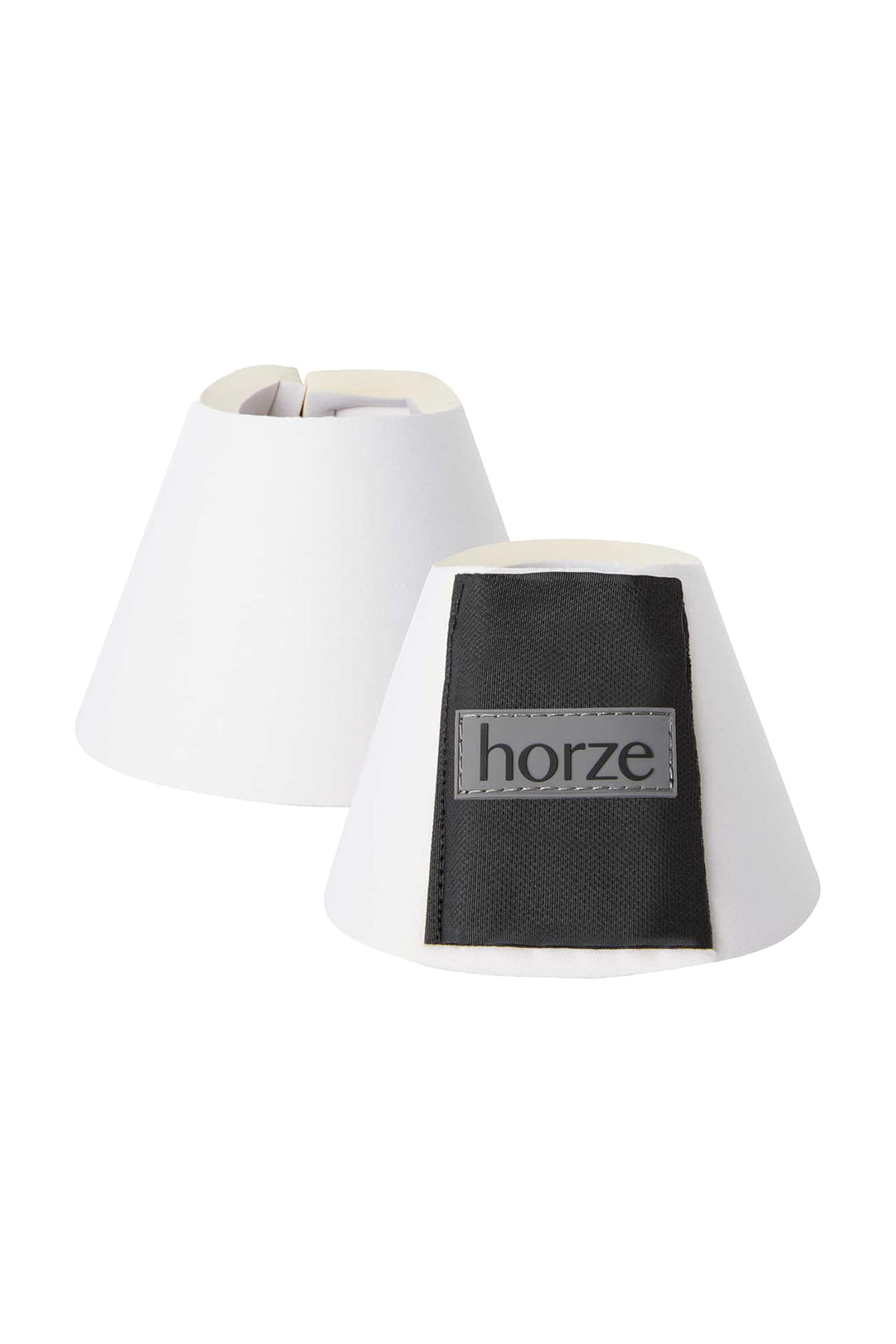 HORZE Pferde Hufglocken ProBell, Springglocken mit Klettverschluss, 2er Set, Weiss, XXL XXL Weiss, X
