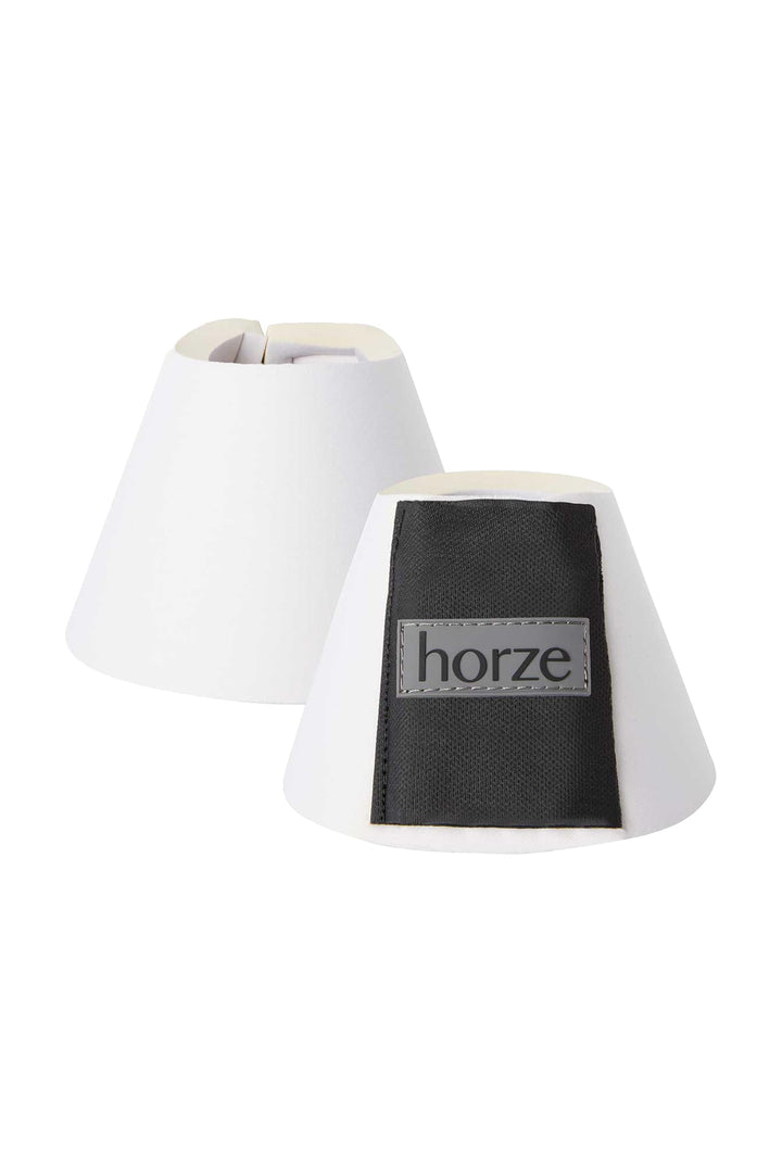 HORZE Pferde Hufglocken ProBell, Springglocken mit Klettverschluss, 2er Set, Weiss, XXL XXL Weiss, X