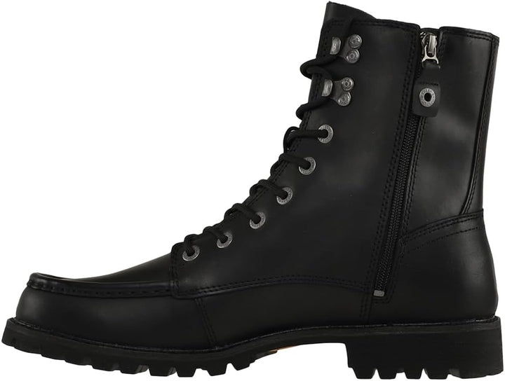 HARLEY-DAVIDSON Herren Brentmoore 7 Inch Lace Leder Stiefel 40 EU Schwarz, 40 EU Schwarz
