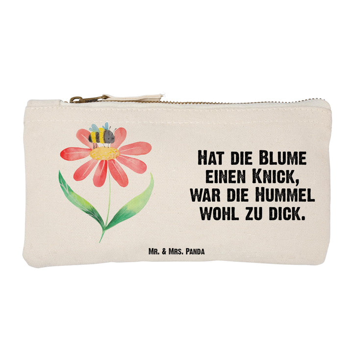 Mr. & Mrs. Panda Federmappe Hummel Blume Grösse S Klein - Geschenk, Natur, Kulturtasche, Pouch, Bien