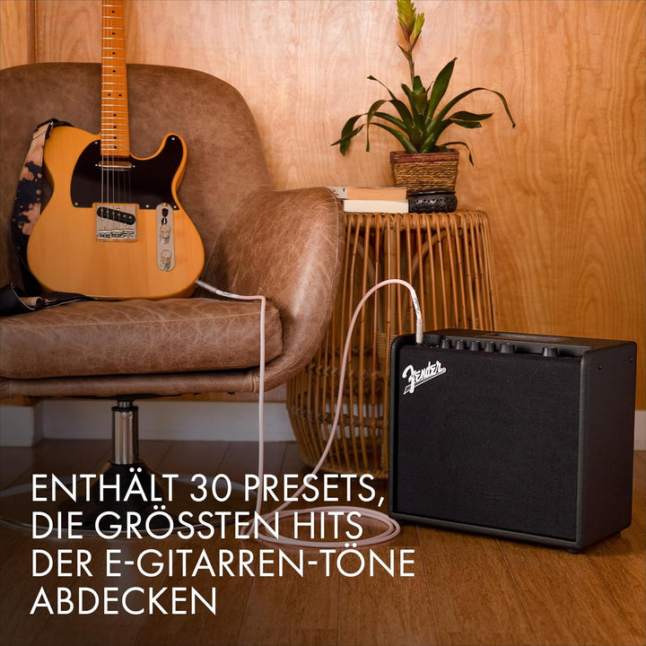 Fender Mustang LT 25 Combo Gitarrenverstärker – Geeignet für E-Gitarre LT25 (25W) Single, LT25 (25W)