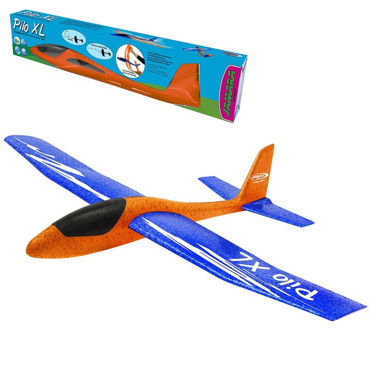 Schaumwurfgleiter 2in1 - Pilo XL - Super leicht (160g), Fast unzerstörbar, Höhenleitwerks für Loopin