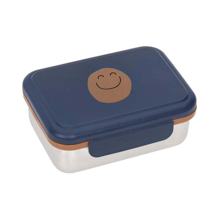 LÄSSIG Kinder Brotdose Edelstahl Lunchbox Frühstücksbox Nachhaltig Kindergarten Schule/Lunchbox Stai