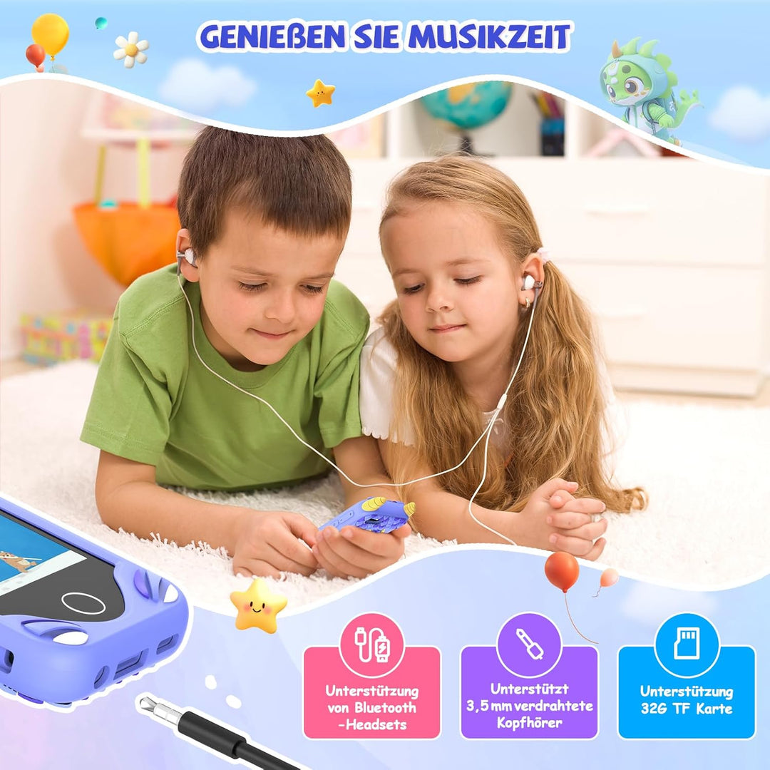 Kinder Handy Smartphone Mädchen Geschenke - Weihnachten Geburtstag Geschenke ab 3 4 5 6 Jahre Mädche