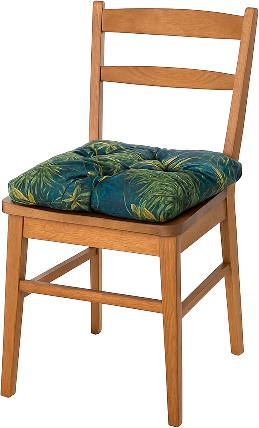 Wasserdichtes Stuhlkissen 45x45 cm – Gartenkissen für Stühle &amp; Sessel – Dickes Sitzkissen 6 cm – Out