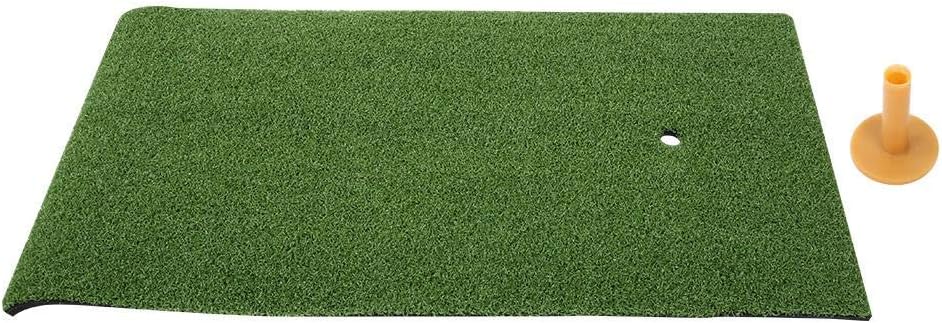 Vikye Golfmatte, 24x12,2x0,6 Zoll Golf Trainingsnetz Golf Schlagmatte Indoor Home Outdoor Golf Swing