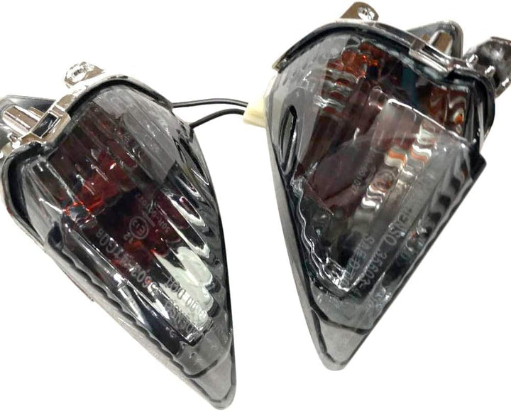 1 Pair Motorcycle Rear Turn Signal Indicator Light Compatible with Suzuki GSXR 600 GSXR 750 K6/GSXR