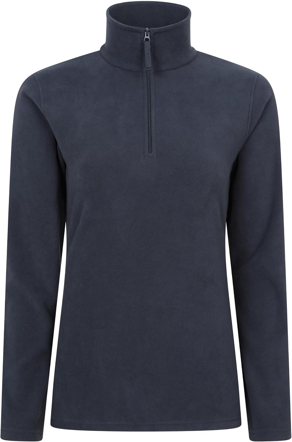 Mountain Warehouse Camber Womens Fleece - Lightweight Ladies Casual Sweater Top, Breathable, Zip Nec