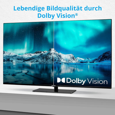 MEDION X15026 (MD 31946) 125,7 cm (50 Zoll) UHD Fernseher (Smart-TV, 4K Ultra HD, Dolby Vision HDR,